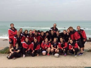 Malgré ma défaite, les filles de l'UAFG ont profité des charmes du Pays Basque (photo club)