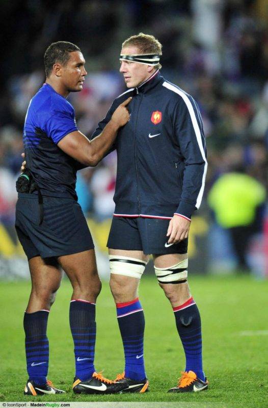 joie-france-thierry-dusautoir---imanol-harinordoquy-08-10-2011-angleterre---france-1-4-finaleimanol made in rugby