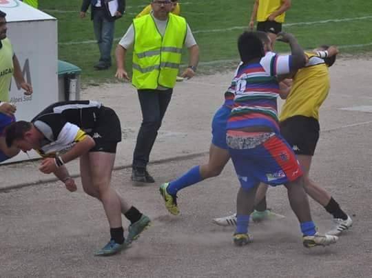 Une scène d'une rare violence sur un terrain de rugby