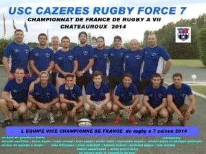 cazeres rugby a 7 chateauroux 2014. 4 - breves