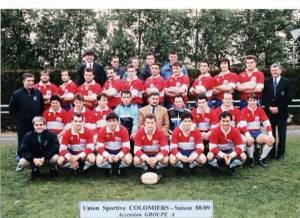 1988-89 Colomiers Rugby Photo d'Antan