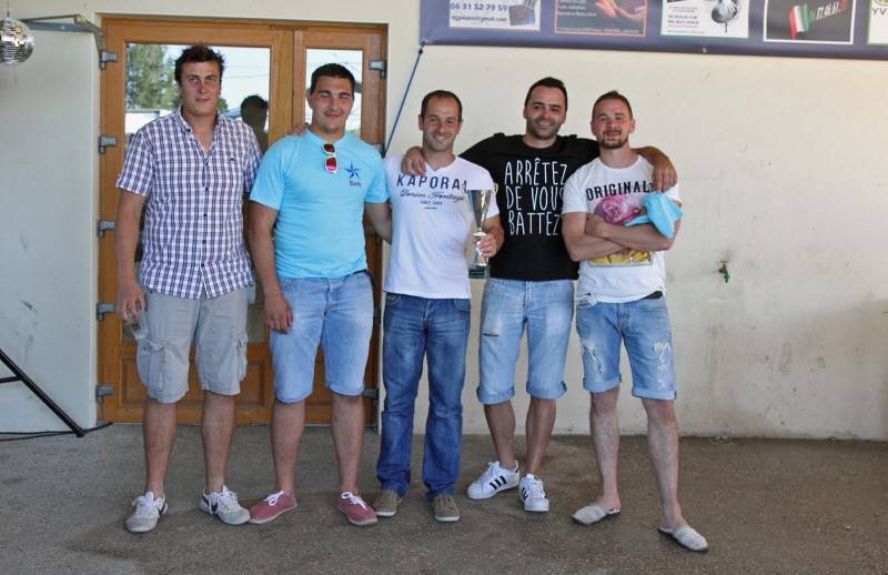 les amis de seb finalistes de la petite finale
