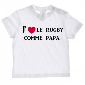 mode bebe tee shirt bebe j aime le rugby co 10253597 loloij 7616f c9621 big - breves