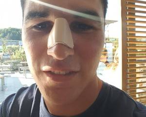 olivier guy - blessure