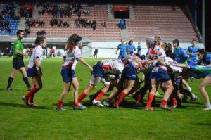 Élodie Martin et les avants conquérants du BSORF - féminin