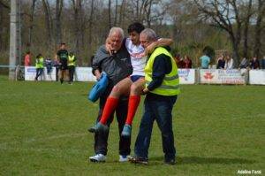maxime barthas sor agout - blessure