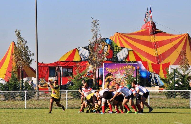 Seilh contre Lavelanet, ce n'était pas du cirque (photo P. Villalba)