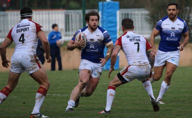 Comme d’habitude Sébastien PLANAS a ouvert la voie aux Toulousains © Bernard RIEU - Blessure