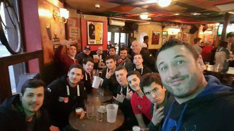 Selfy des Belascains du RSC XV après la victoire bonifiée contre le Tuc
