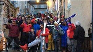 lauzerte fait du ski