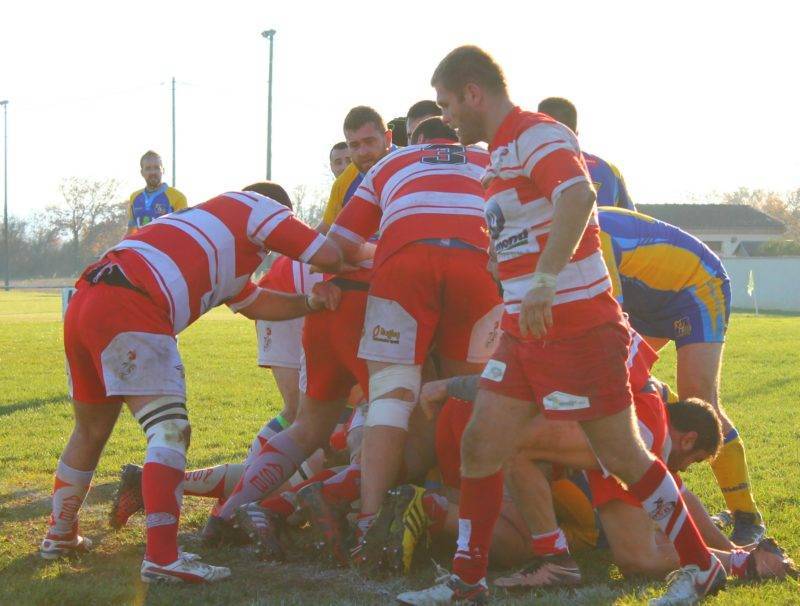 Labastide St Georges a retroussé ses manches pour venir à bout du Rougier (photo Laura)