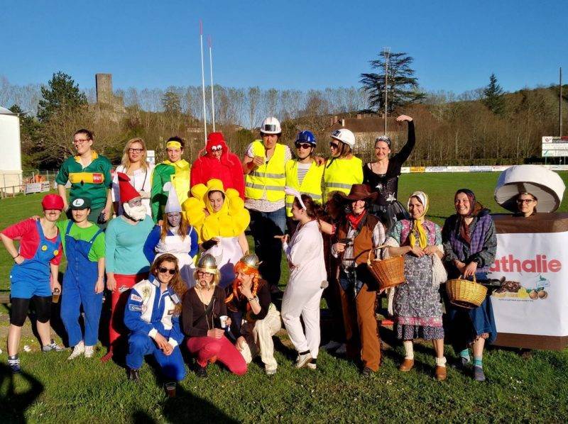 Les Infernalles Etaient Dans Un Bon Jour Dommage Pour Montauban.et Fete Leur Victoire Par Une Soiree Deguisee