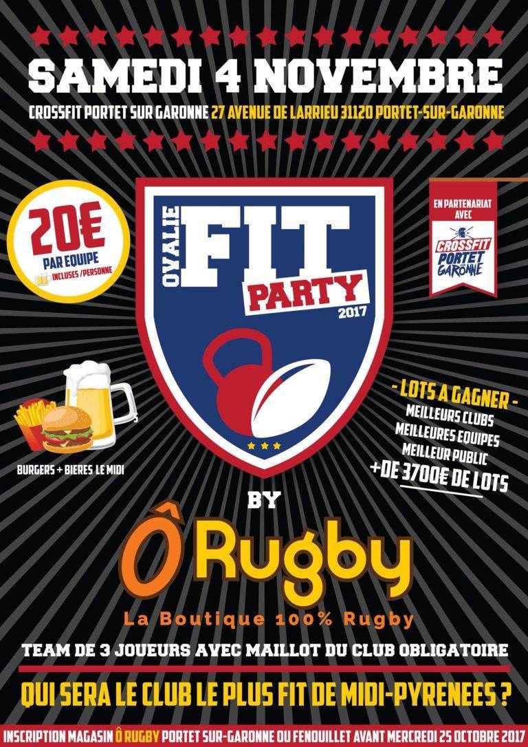 ovalie fit party
