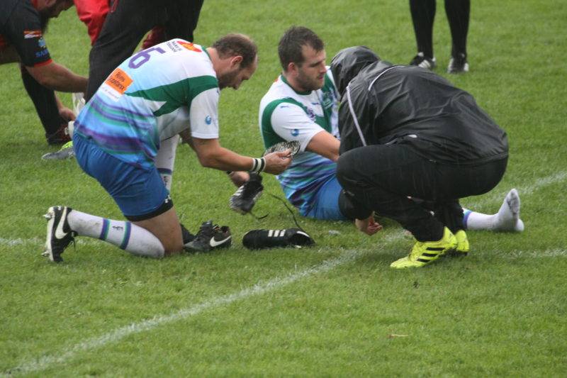 Balangué prend soin de son capitaine