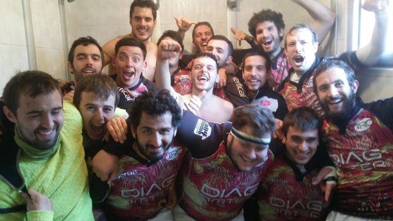 Photo de la victoire de la réserve du TRC à Lacaune