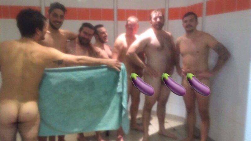 Selfie aubergine à Montastruc après la victoire