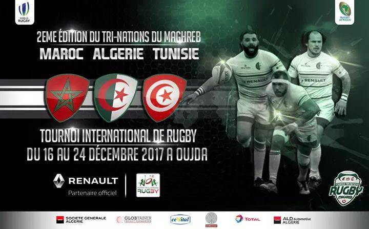 Rugby Le Maroc, l’Algérie et la Tunisie se retrouvent pour la seconde édition du Tournoi Tri Nation (1)