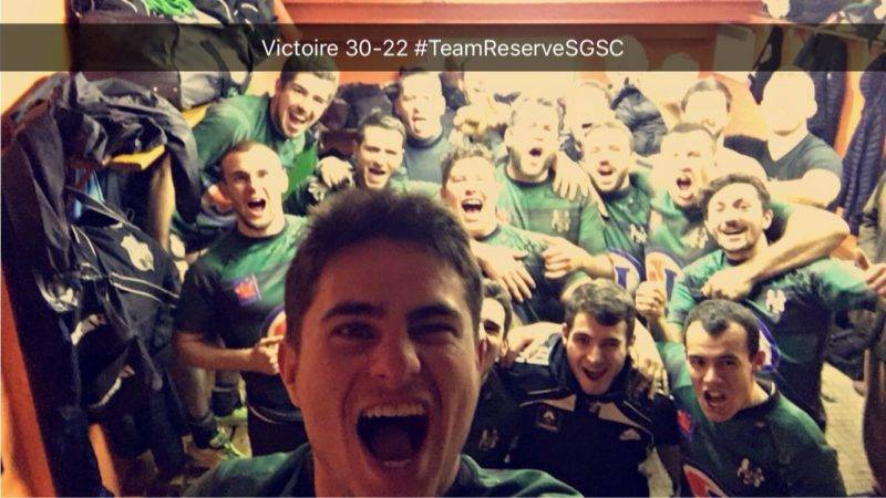 Victoire 30 22 de la réserve du Saint Girons Sporting Club