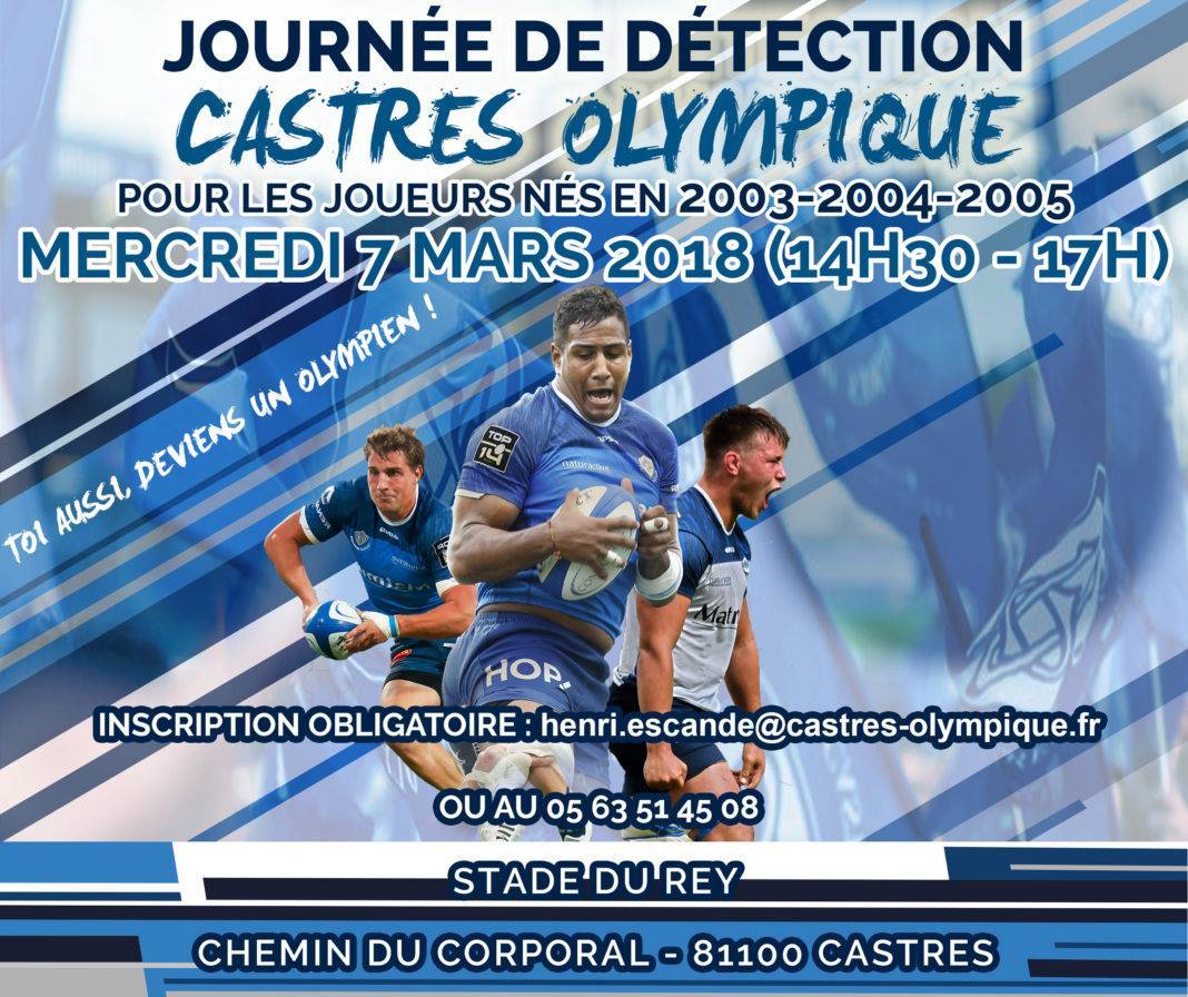 Jeunes : Journée Détection Au Castres Olympique - Rugby Amateur