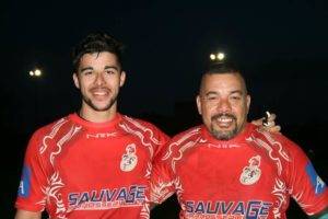 karim et Dimitri Soltane, qui ont fait leur premier match ensembles hier au club de L'ASBastidenne.