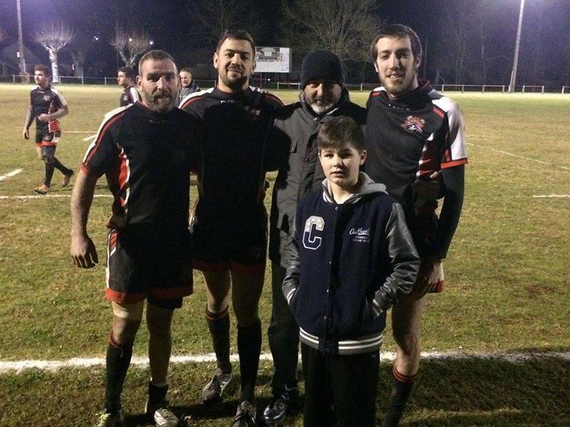victoire du RCC hier soir à castelnaud