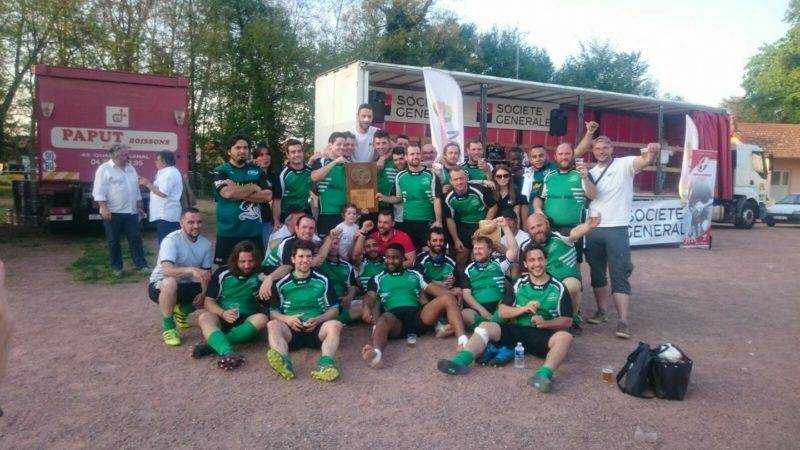 CO Saint Fons champion 4eme série du lyonnais après prolongations 27 24 contre st amour