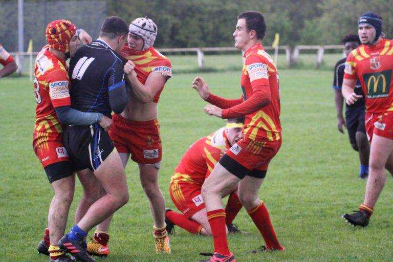 Une bonne empoignade ce match