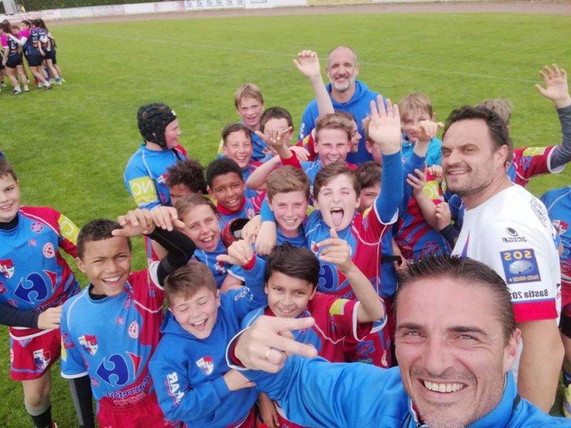 Les Moins de 12 de Saint Sulpice RCS XV vainqueur du championnat Seven pavois