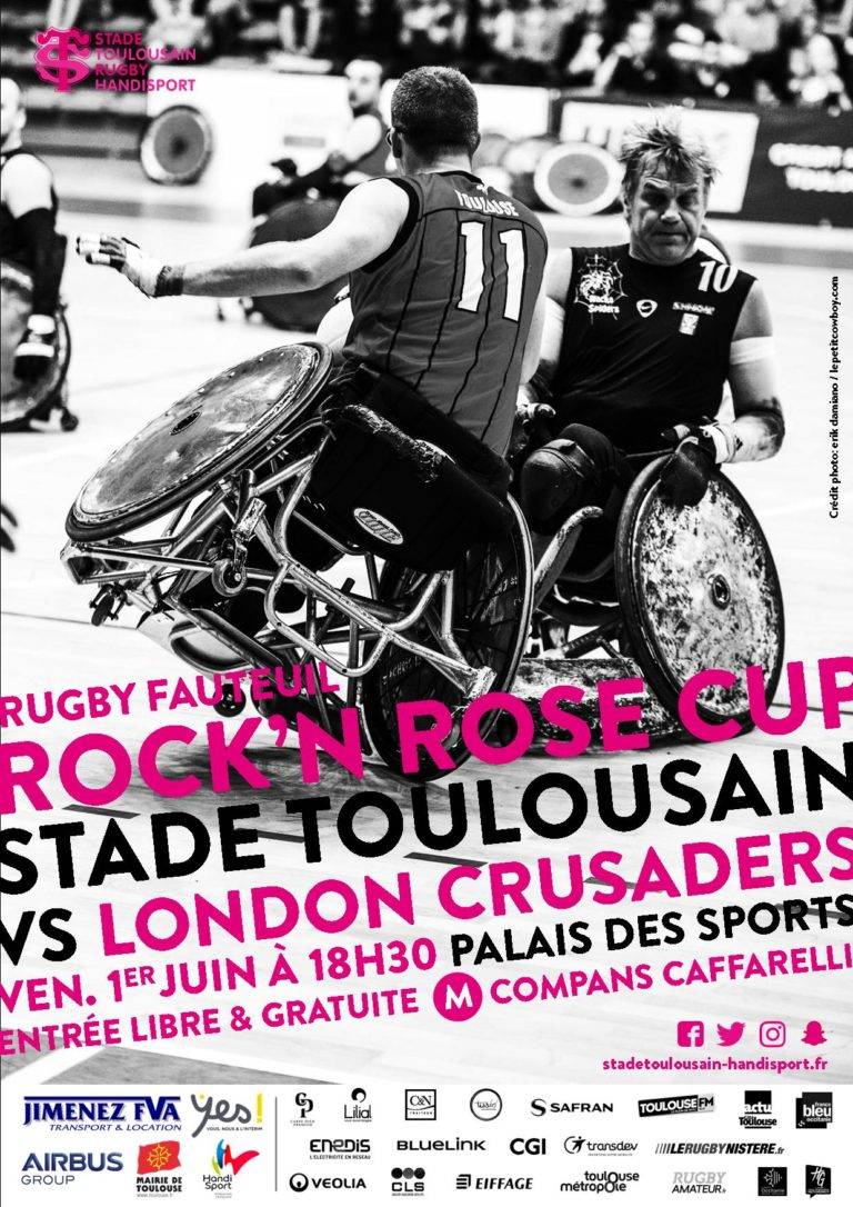 Rock n' Rose Cup 2018 Rugby Fauteuil