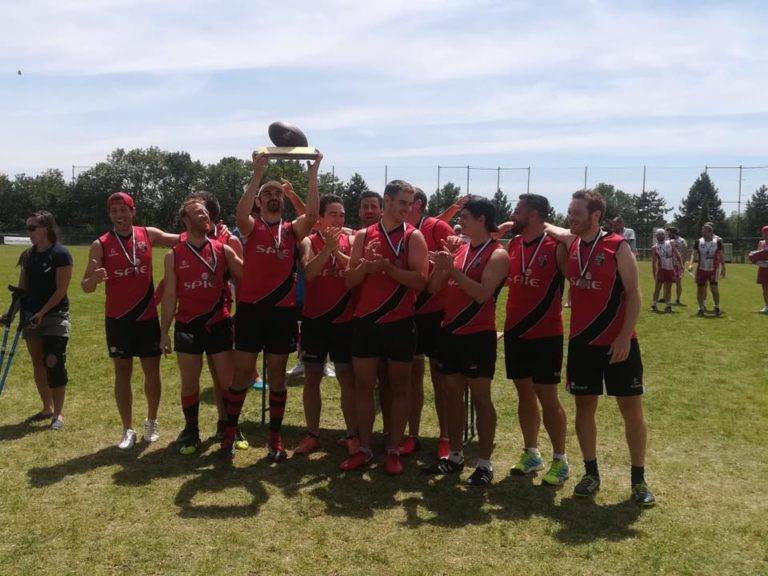 Touch rugby Men champion de France 2018