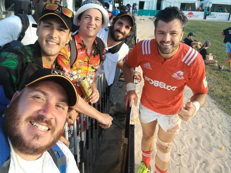 Championnat du monde à 10 avec Adam ashley Cooper