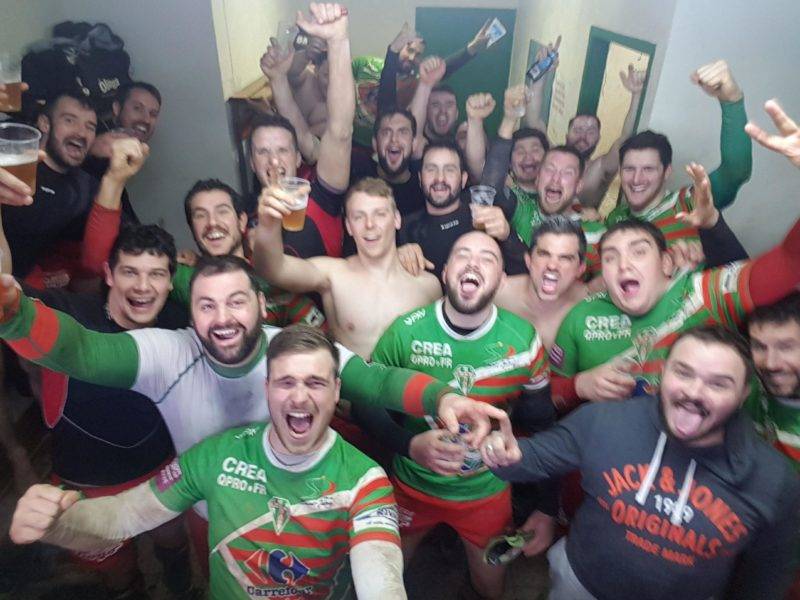 Pour la dernière de la saison,grosse Victoire face a Saint Afrique 37 3