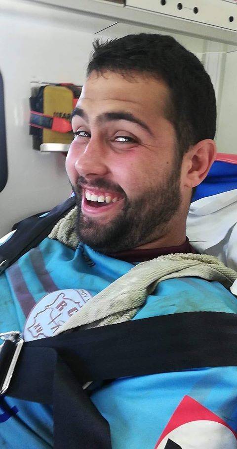 ANTHONY SENSI notre 10 du rugby canton puy l'éveque maléole cassée