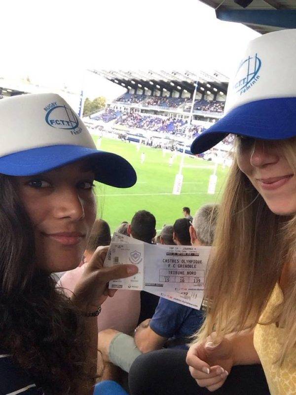 Le pôle événementiel du FCTT rugby féminin remercie le rugby amateur et le CO pour les places On a failli mourir sur la route