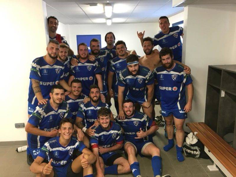 Premier match et victoire 36 5 de la B contre l’EAB XV