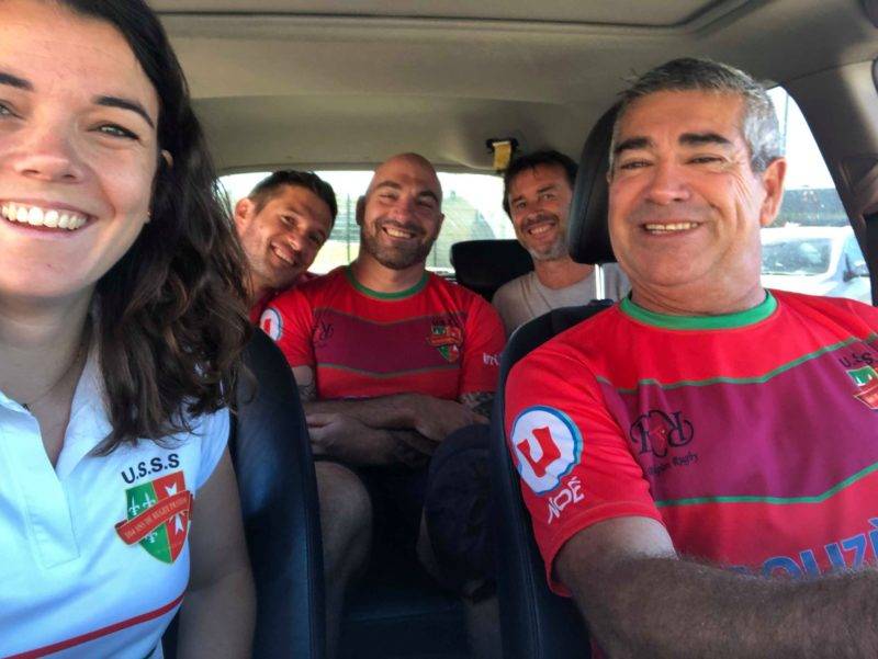 Selfie du staff de Saint Sulpice Sur Lèze
