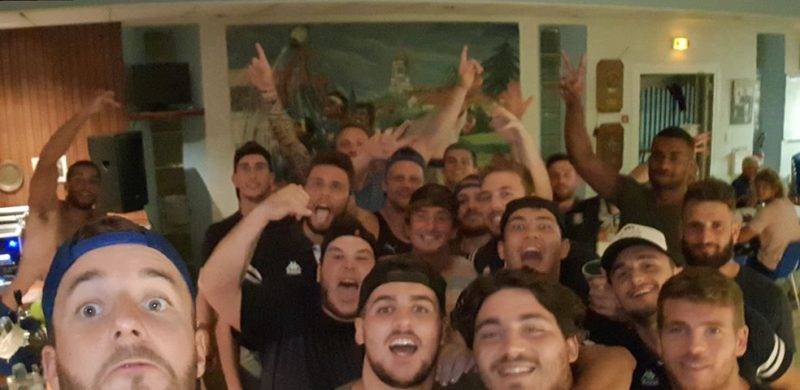 Victoire des 2 équipe de Rieumes un gros apéritif à était réalisée de source sur pour la première à la maison