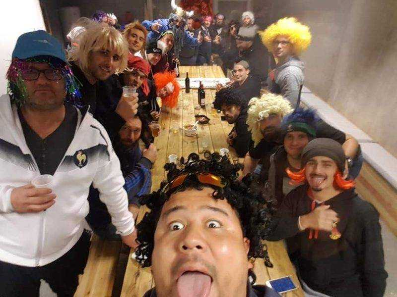 Préparation du match du xv de grand lieu contre Segré (49) dimanche