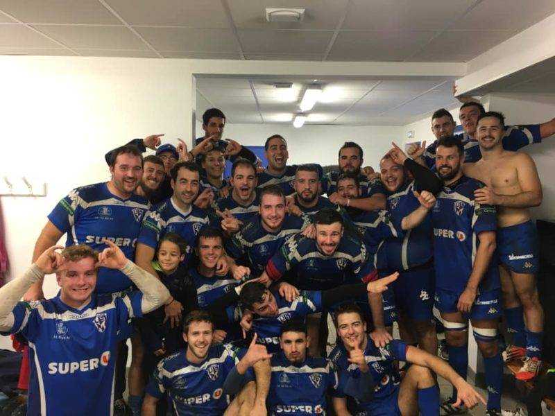 Victoire 21 6 de la B de morlaas avec le bonus contre Nay