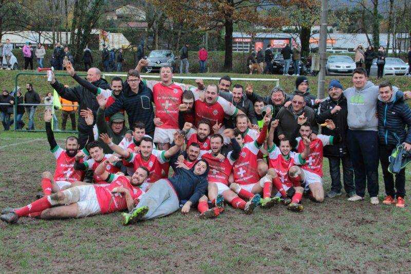 Victoire du TRC XV contre le 1er de la poule qui était invaincu jusque là le TAC très gros match avec beaucoup d envie et de combat victoire sur le score de 14 à 12