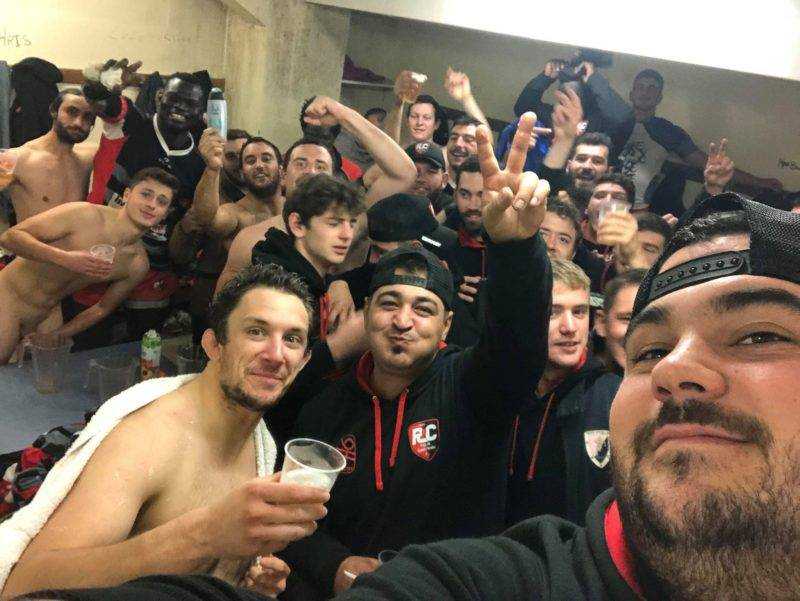 Victoire saint yrieix 30 a 22 à la maison contre les premiers perigueux en première et la réserve perdu 22 a 3