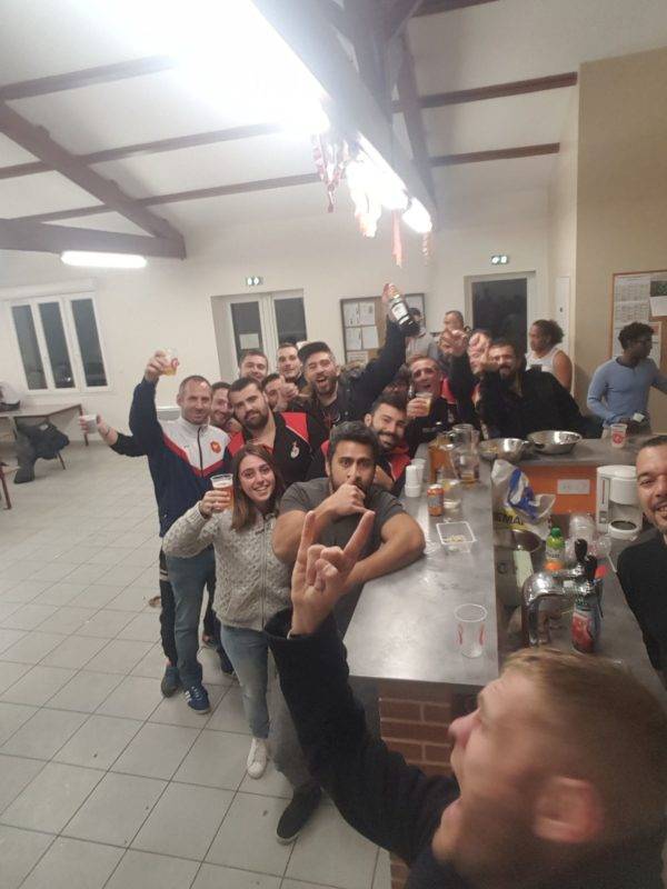 2eme victoire d affilé contre les premiers de la poule. Aujourd'hui victoire a la maison contre narbonne plage . Match labastide saint Georges