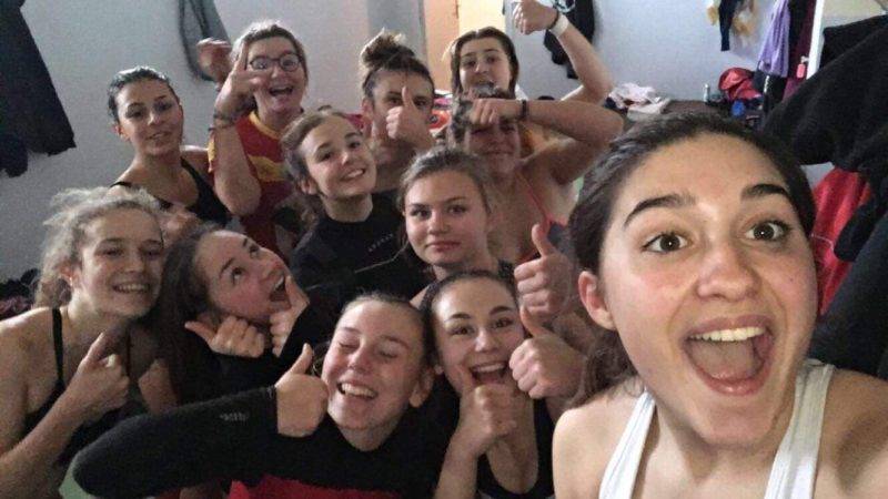 Les Roses et Or du Sc Chinon se propulsent en poule élite grâce à leur 3 victoires du jour