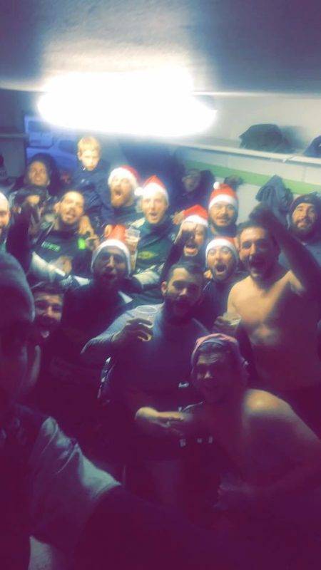 selfie père noël pour l'USAN vainqueur du PALAISvienne 48 à09