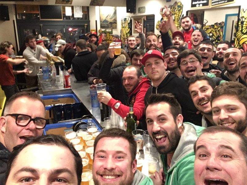 Arret du sjao après la victoire à st orens