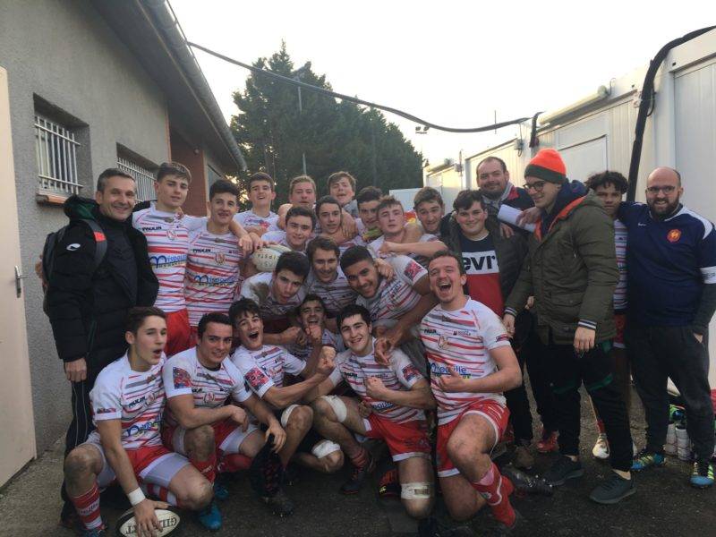 Très belle victoire des juniors Bressolais en terre toulousaine