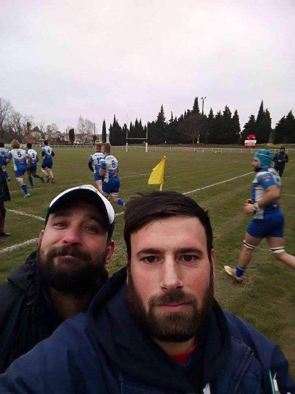 Têtes de vainqueurs des coachs de la B de Rieumes