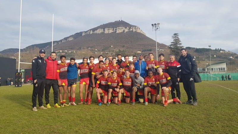 les u16 de millua vainqueurs de marseille