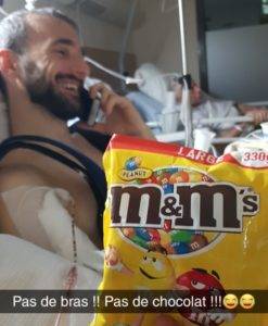 Blessure : triple fracture du bras pour Cédric Soustrat