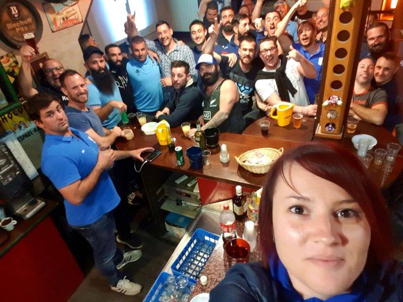 Après une belle victoire, grisolles un après match chez Yannou notre QG